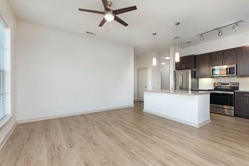 Luxury vinyl plank flooring